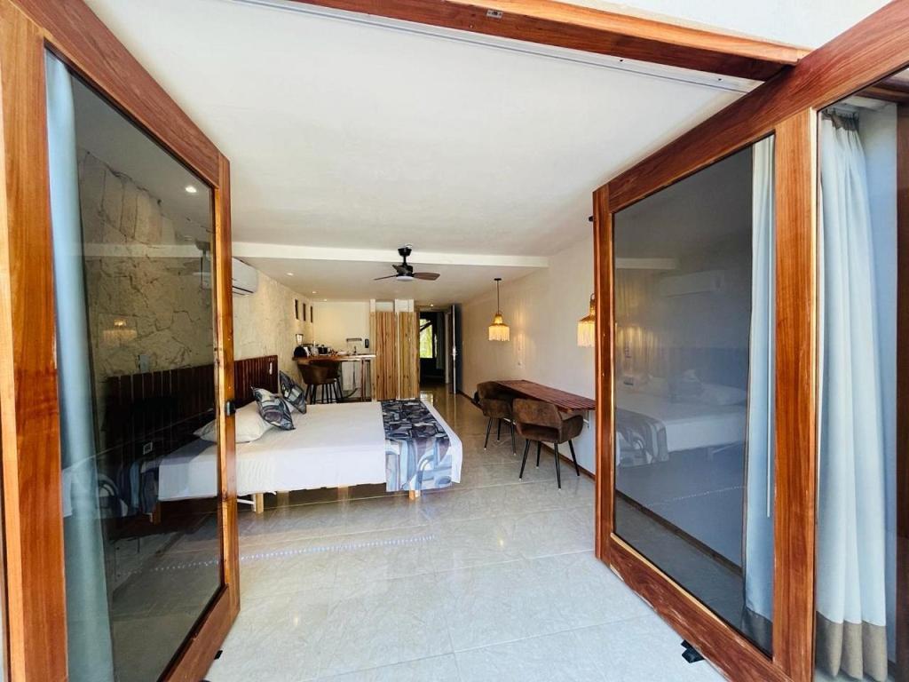 Retiro Maya Suites Tulum Bagian luar foto